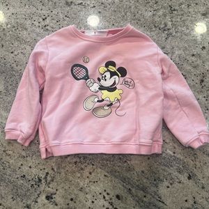 Zara Minnie Mouse sweatshirt